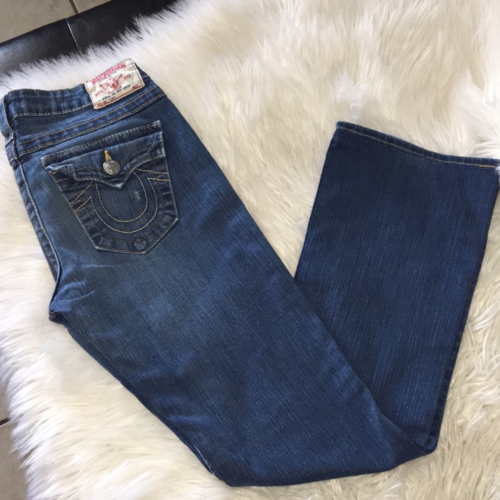 True religion tony distressed  Jeans sz 28